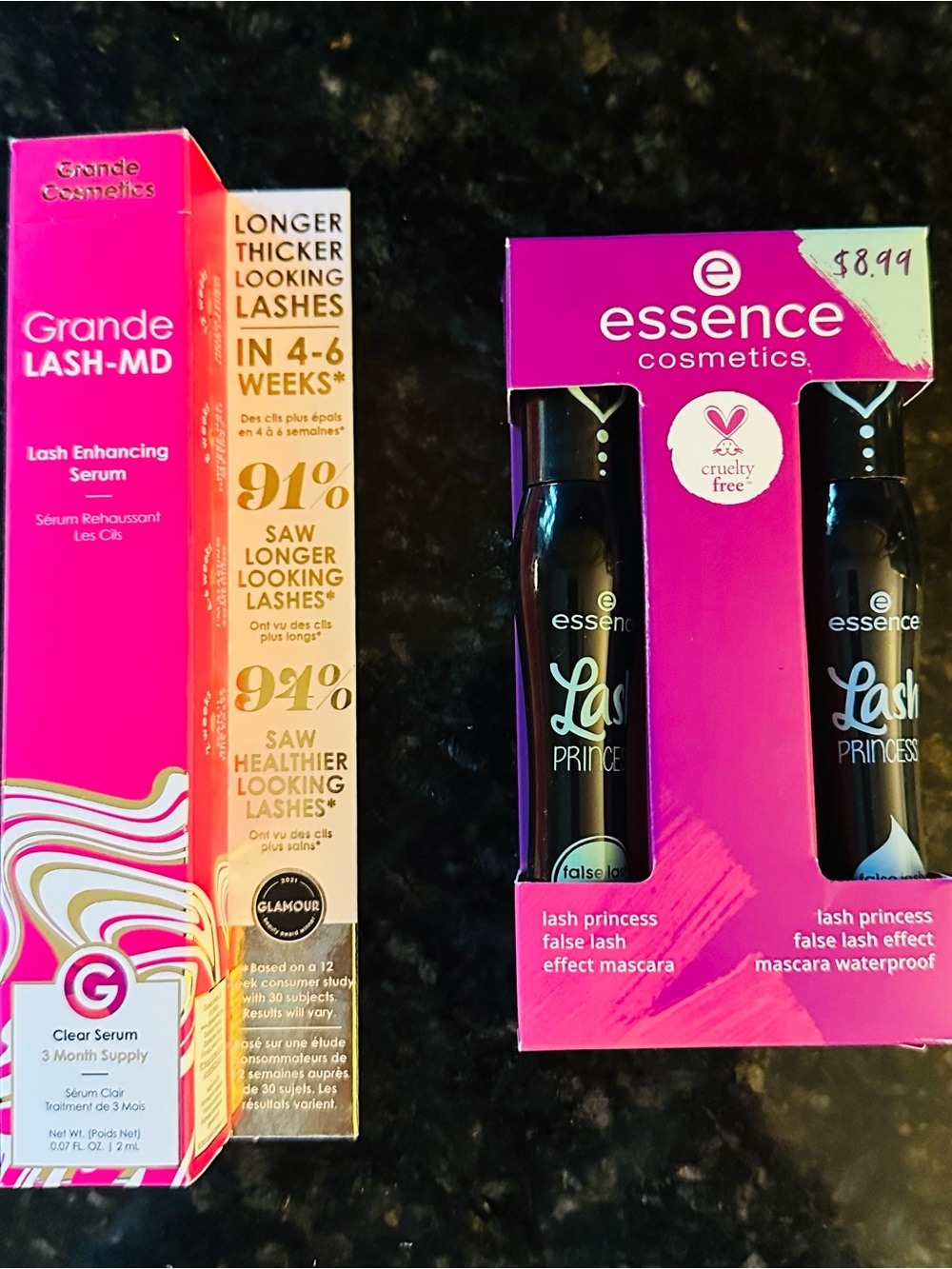 Eye Bundle Princess Lash Princess Mascara & GrandeLASH-MD Lash Enhancing Serum